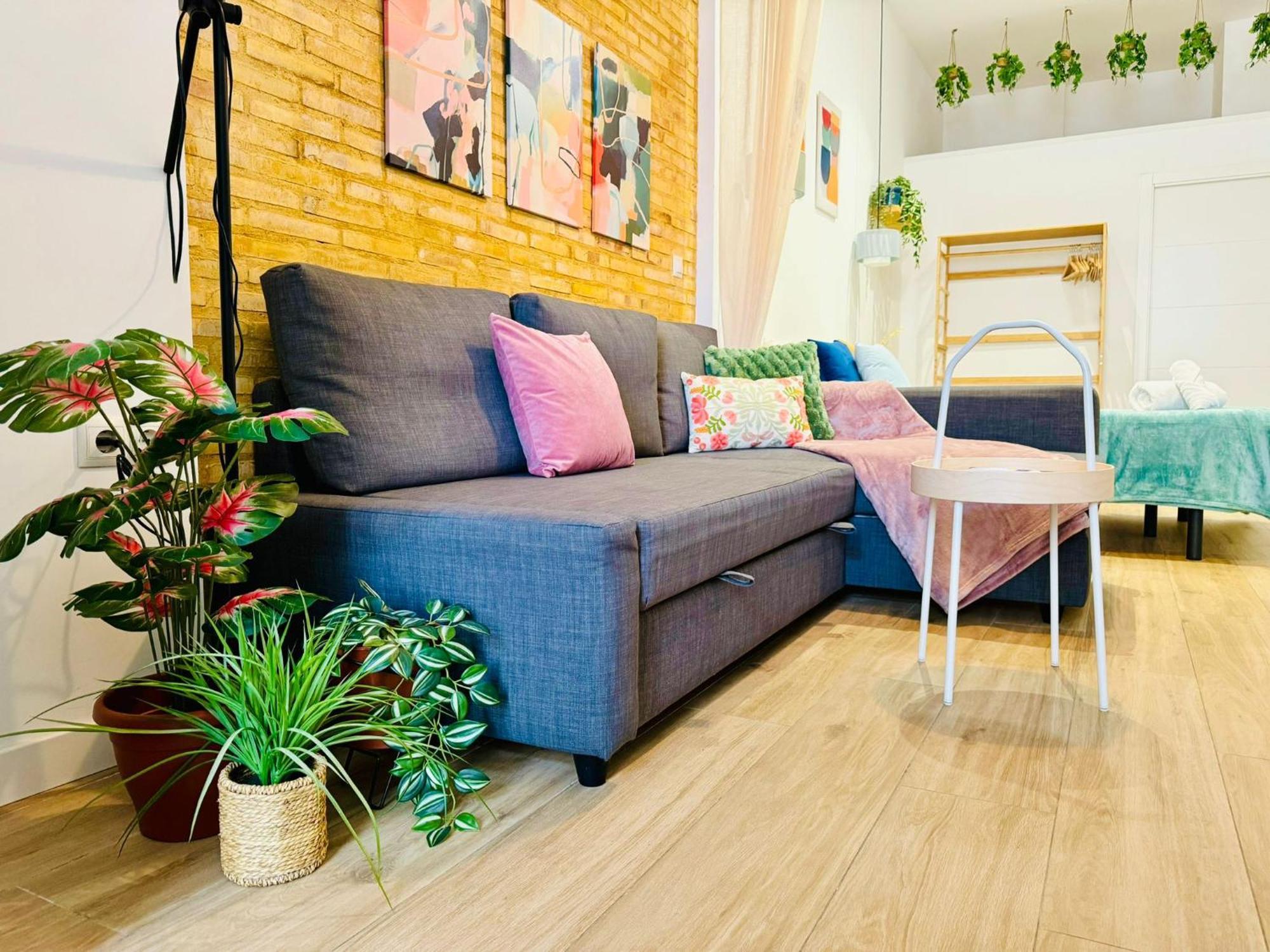 ולנסיה Relaxing Beachside Cabanyal Loft מראה חיצוני תמונה