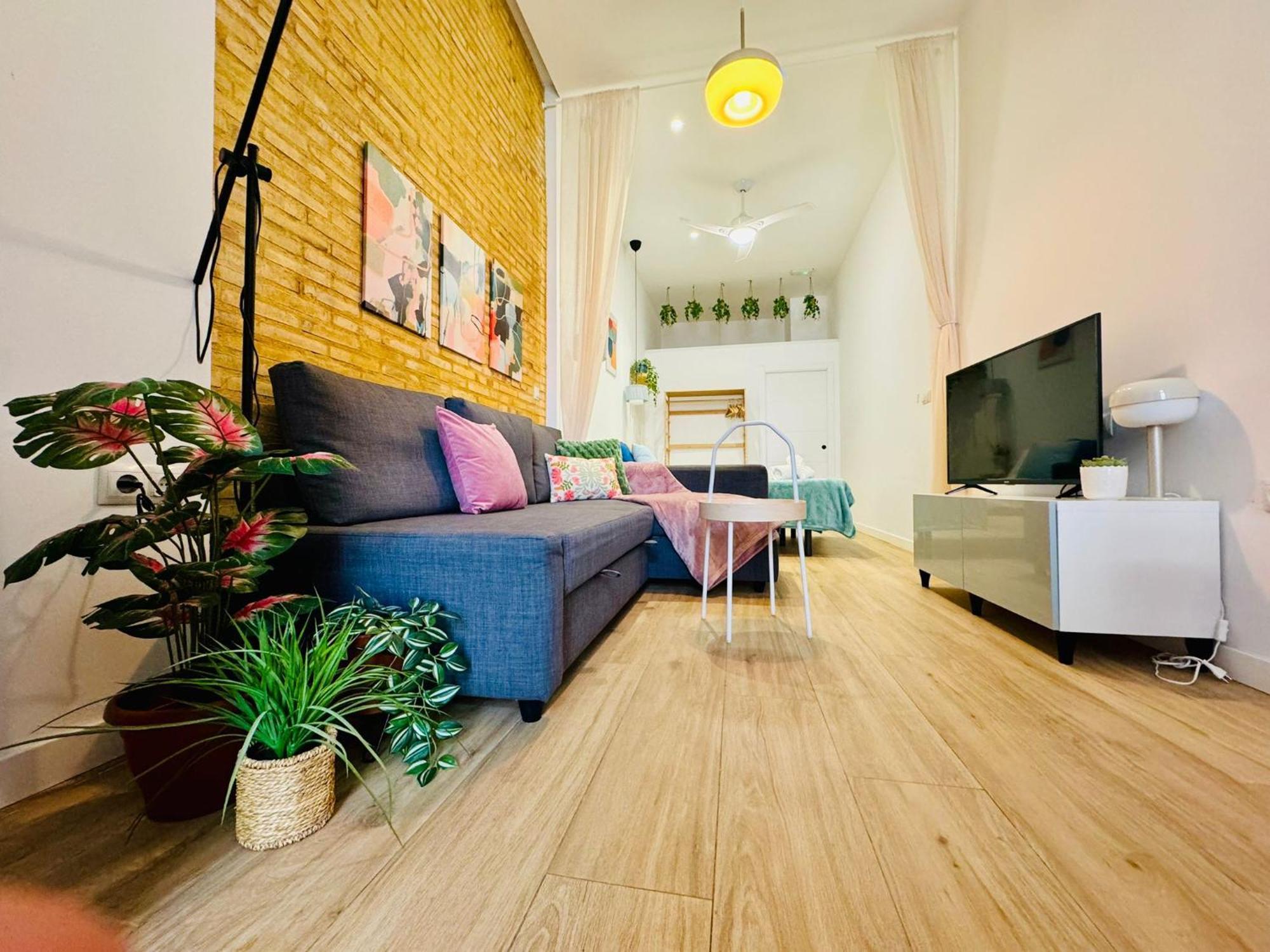 ולנסיה Relaxing Beachside Cabanyal Loft מראה חיצוני תמונה